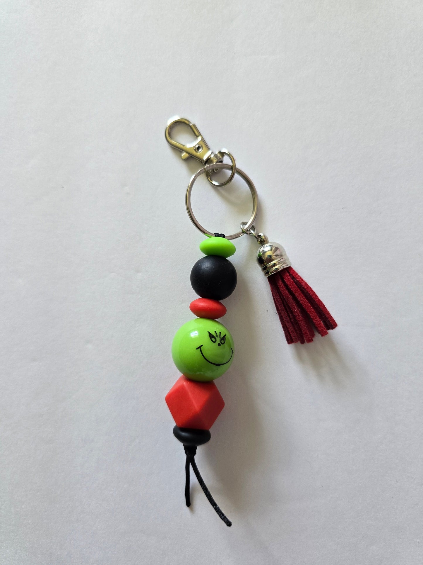 Beaded Cord Keychains