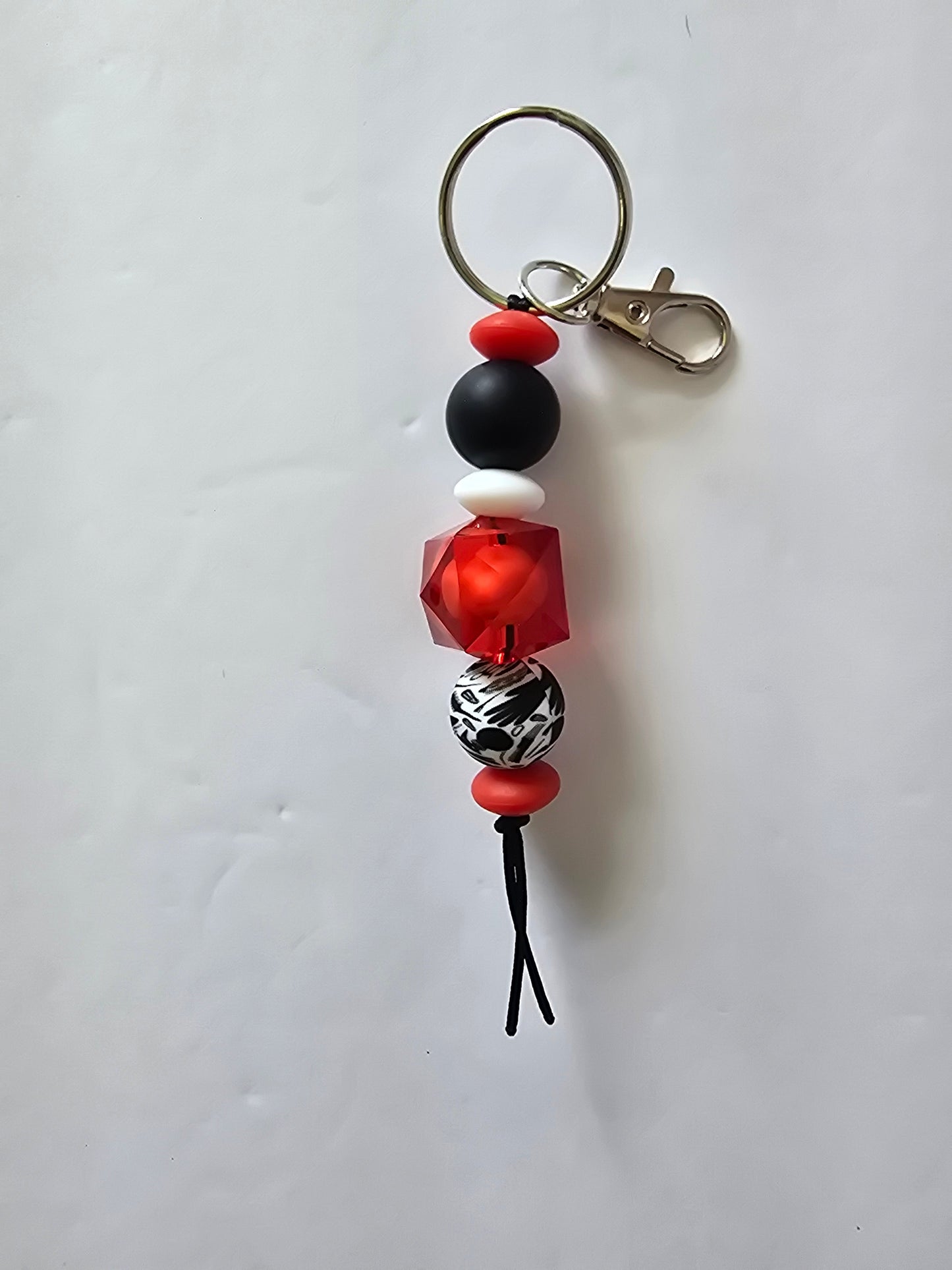 Beaded Cord Keychains