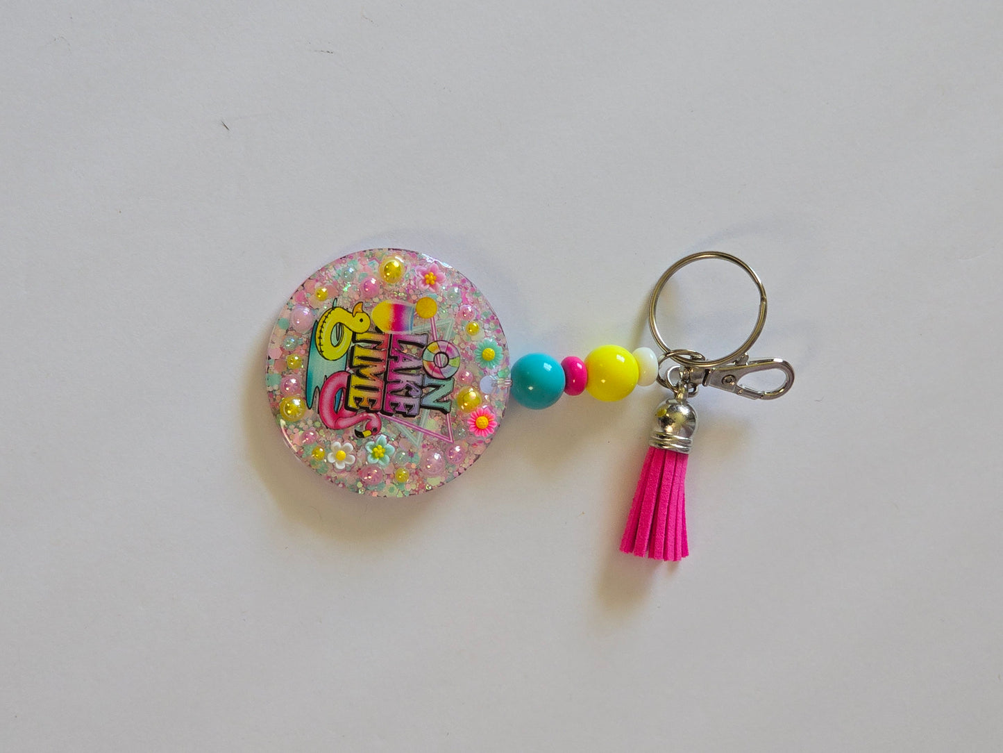 3D Beaded Keychains