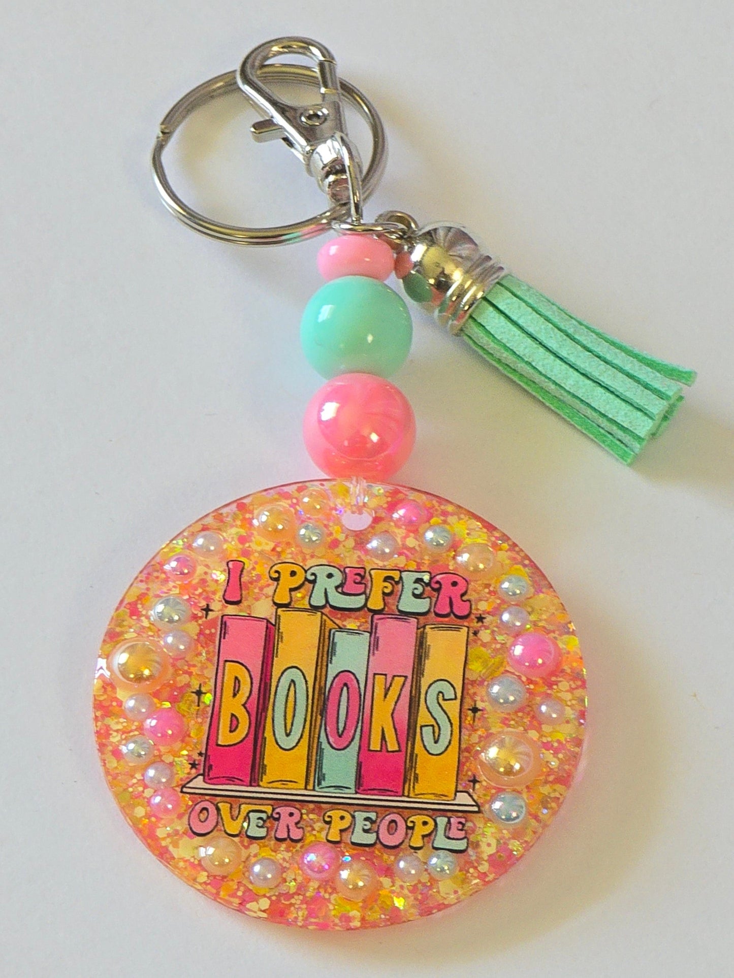 3D Beaded Keychains