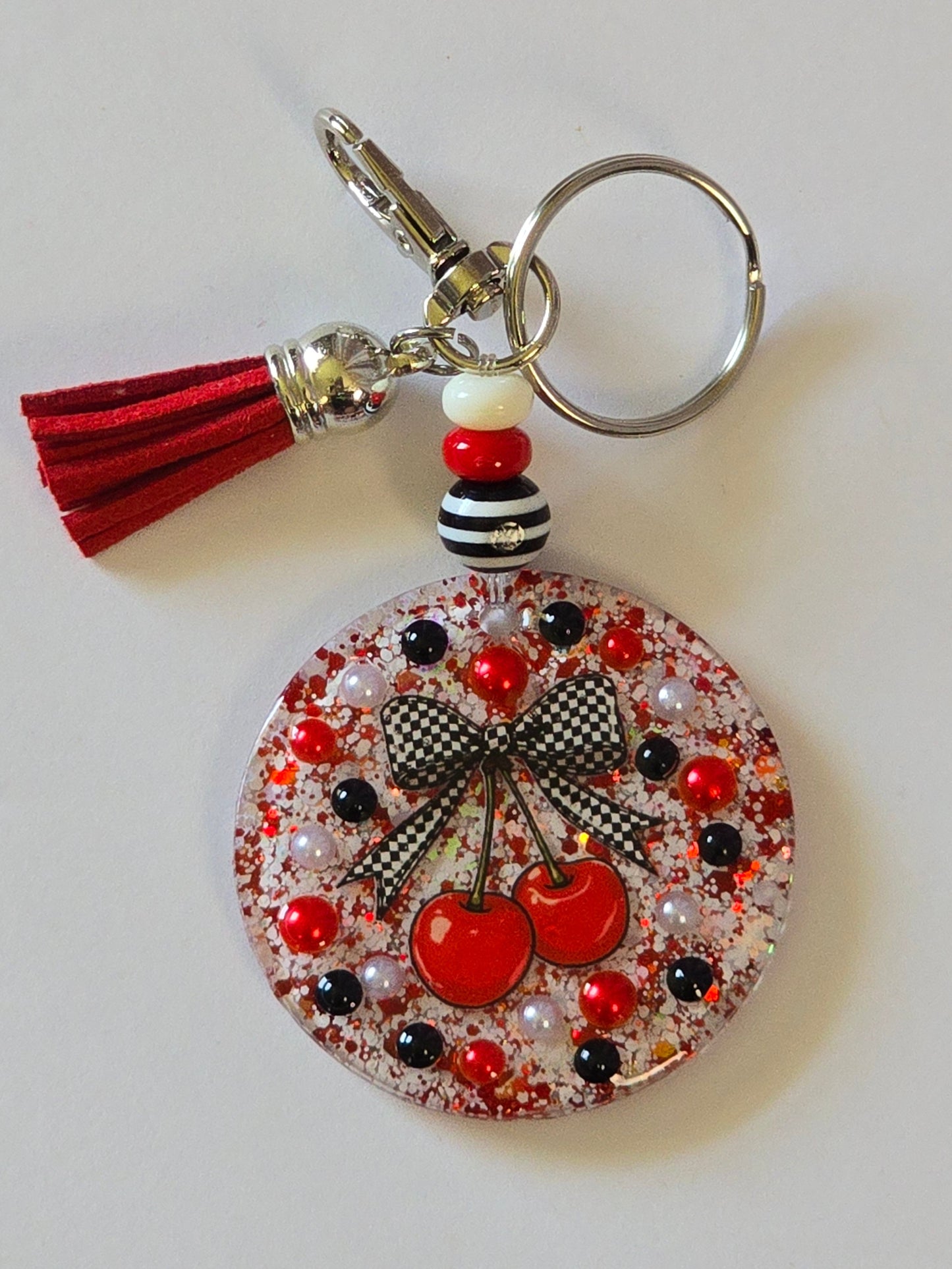 3D Beaded Keychains