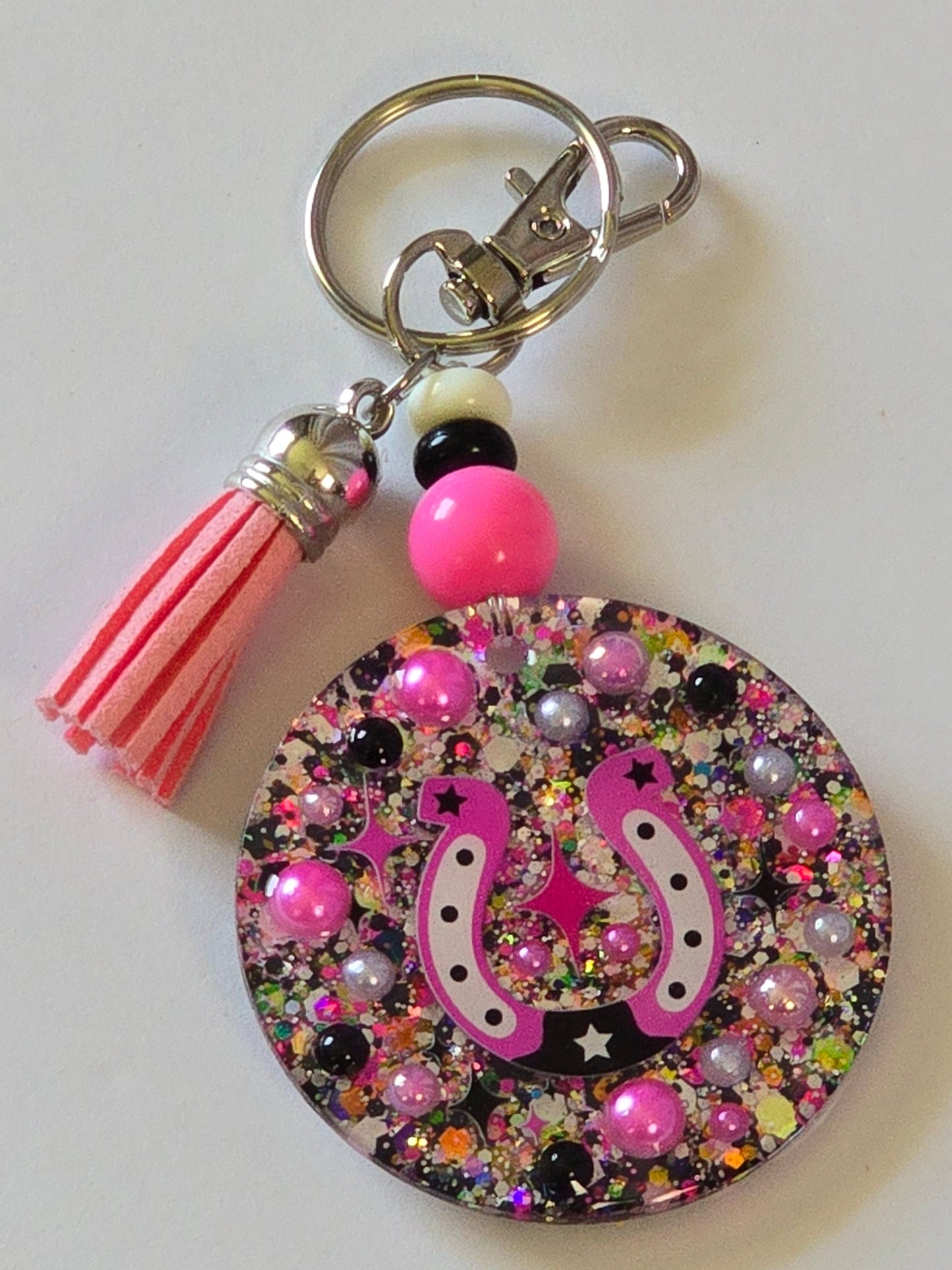 3D Beaded Keychains
