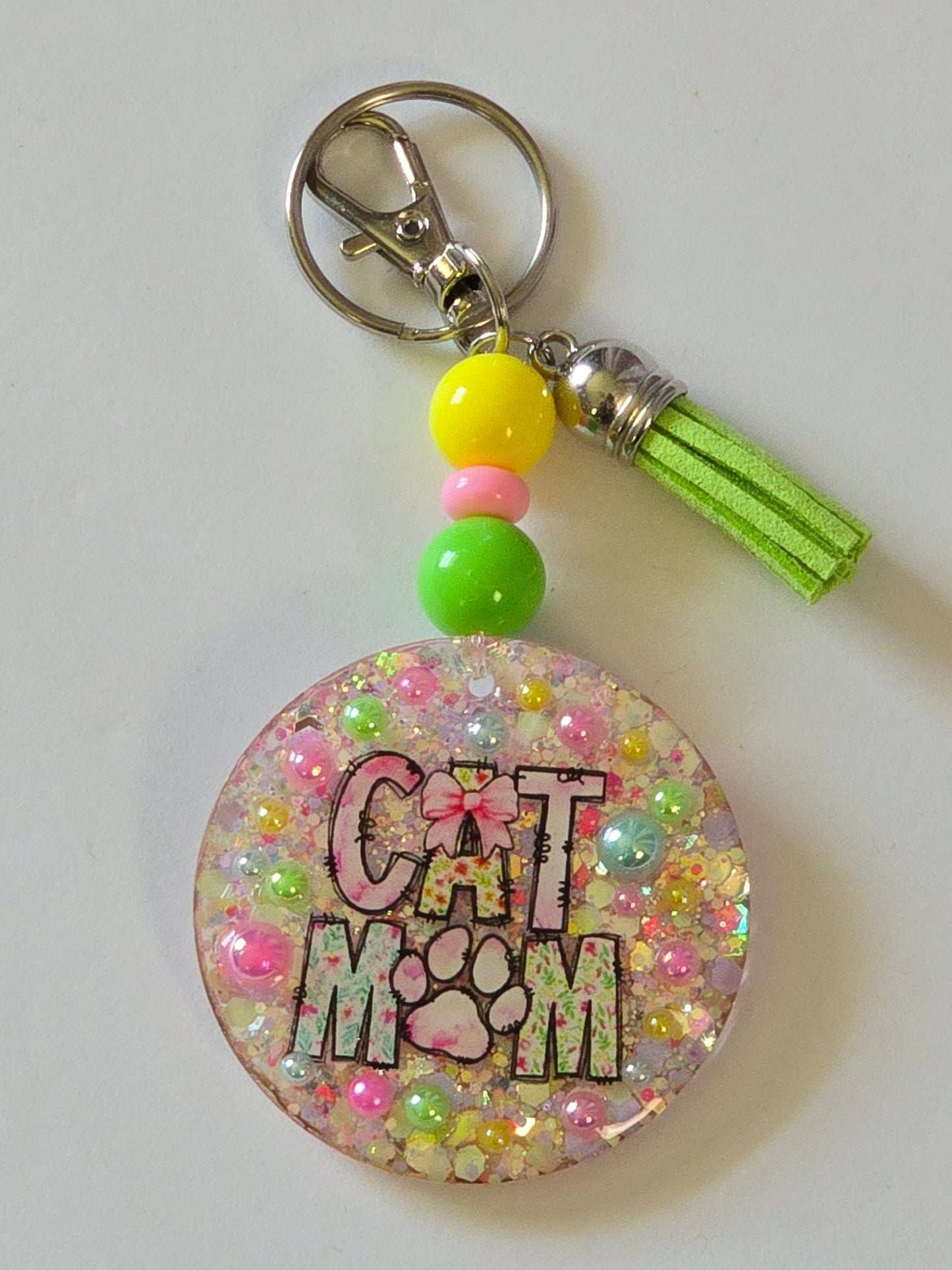 3D Beaded Keychains
