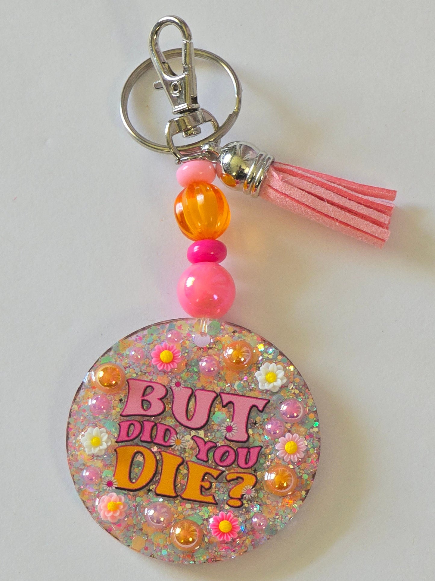 3D Beaded Keychains
