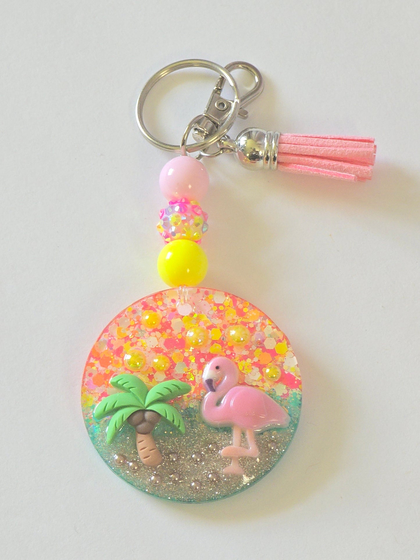 3D Beaded Keychains
