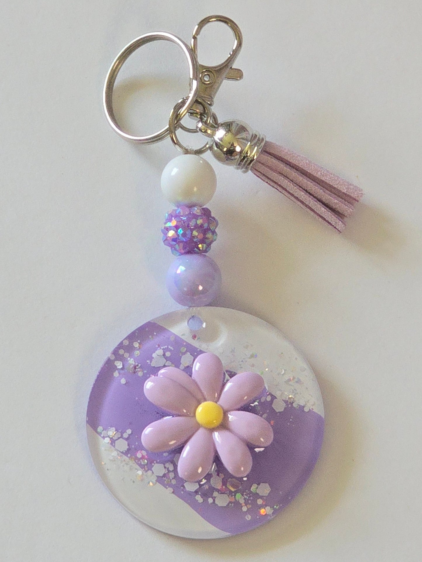 3D Beaded Keychains