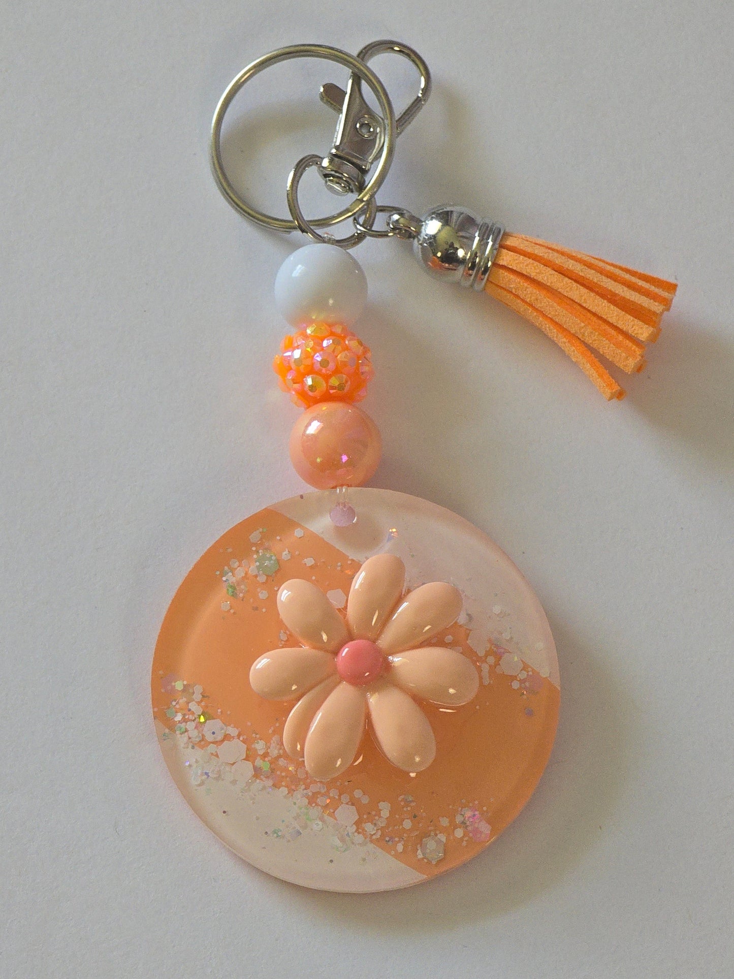 3D Beaded Keychains