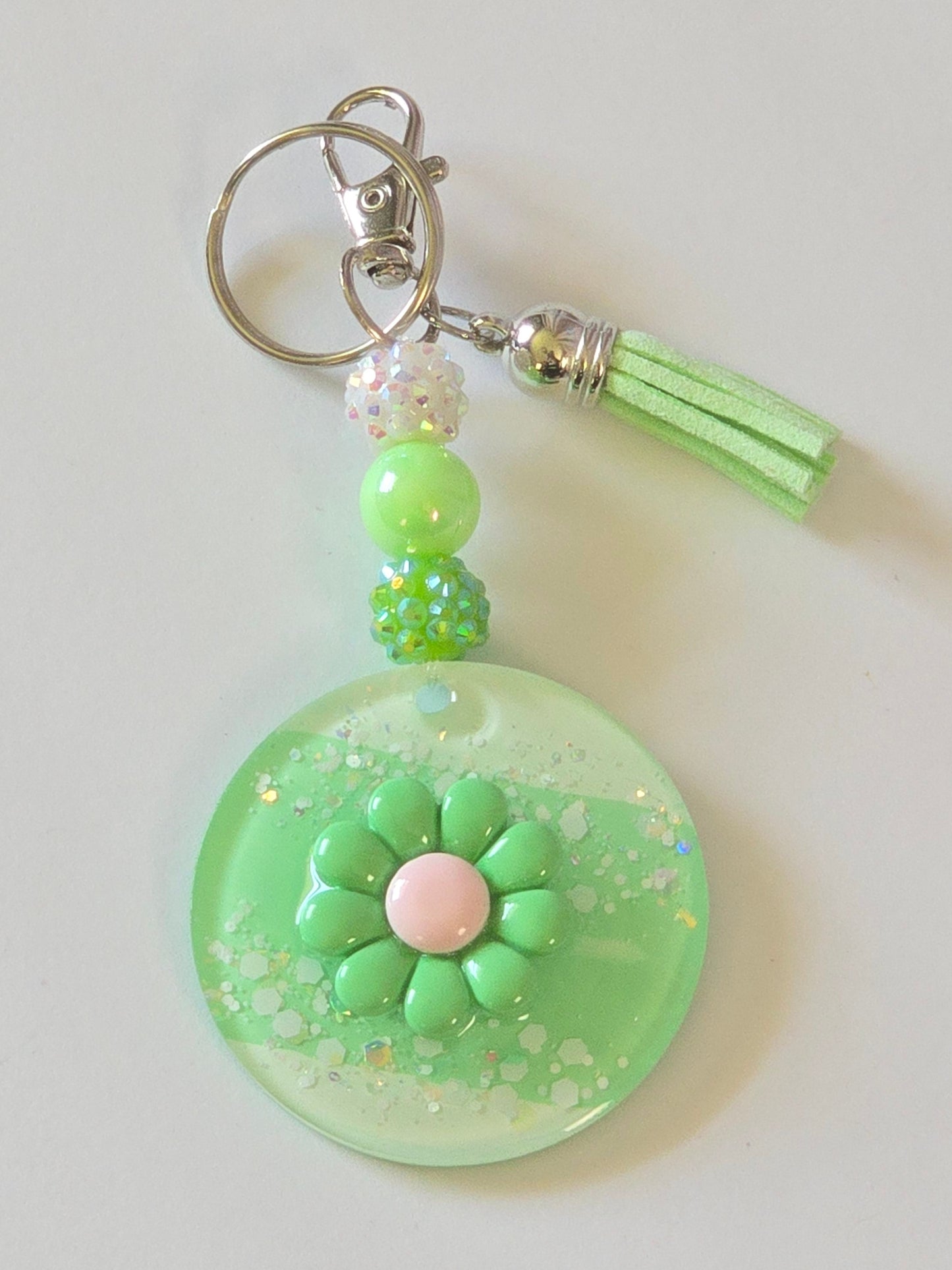 3D Beaded Keychains