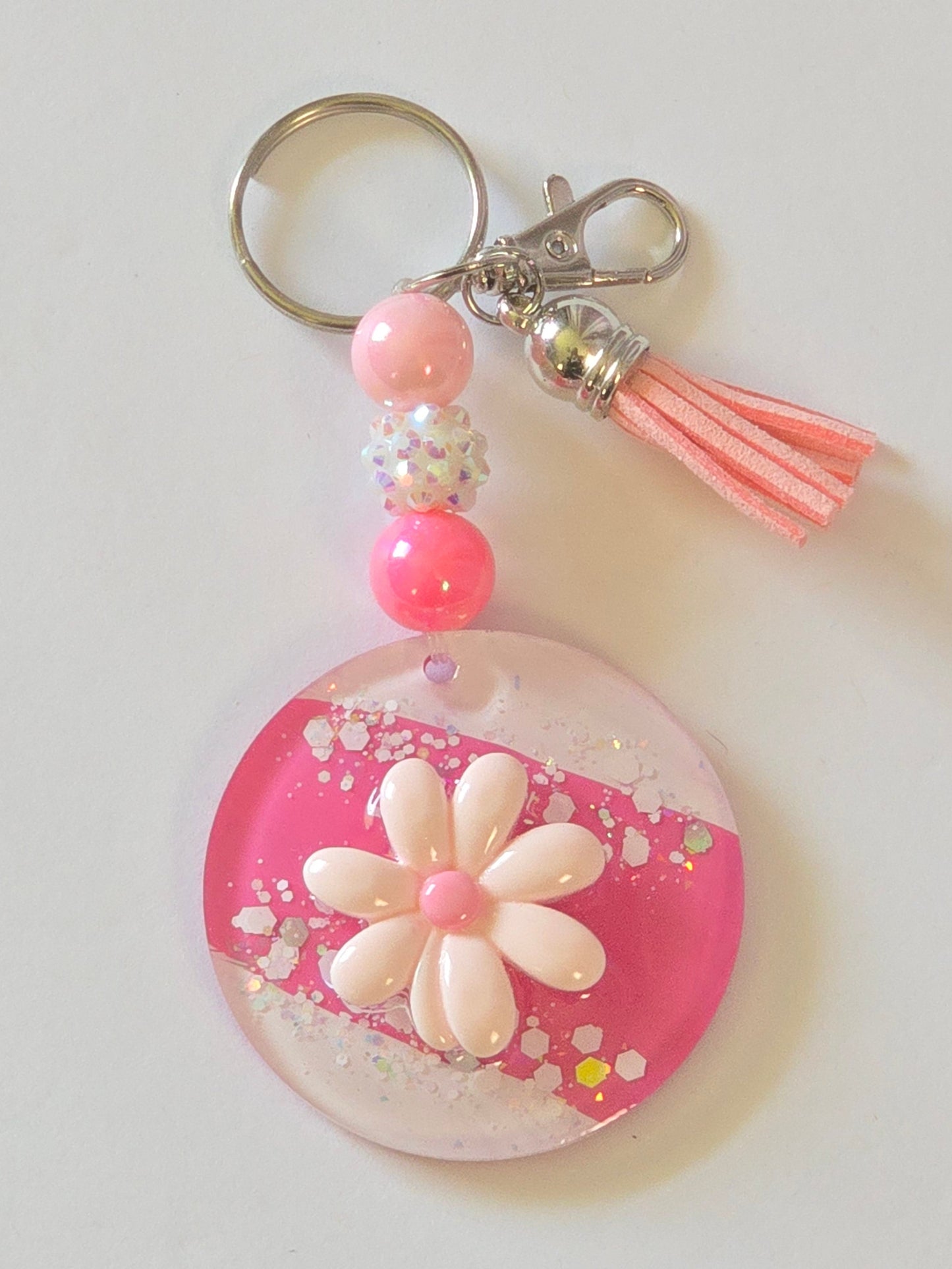 3D Beaded Keychains