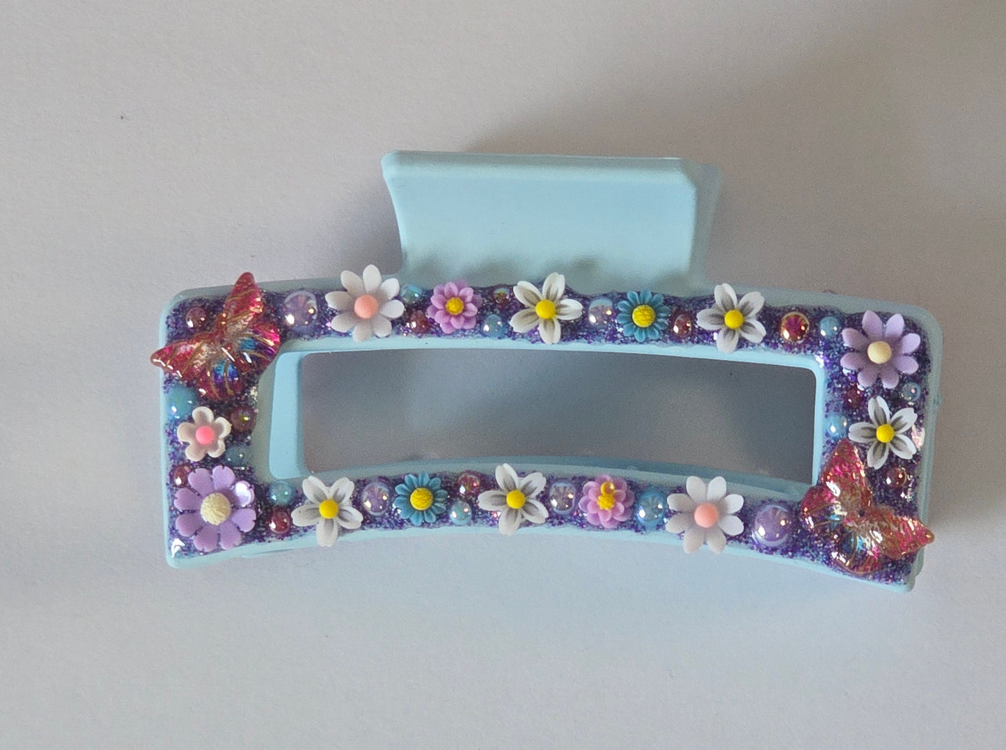 Medium 3D Glitz Clip