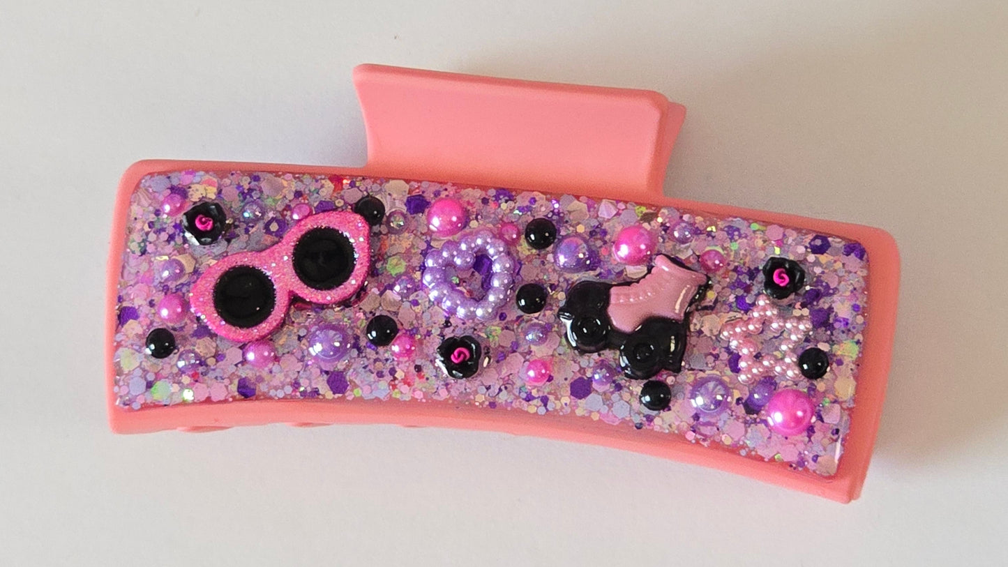 4" 3D Glitz Clips