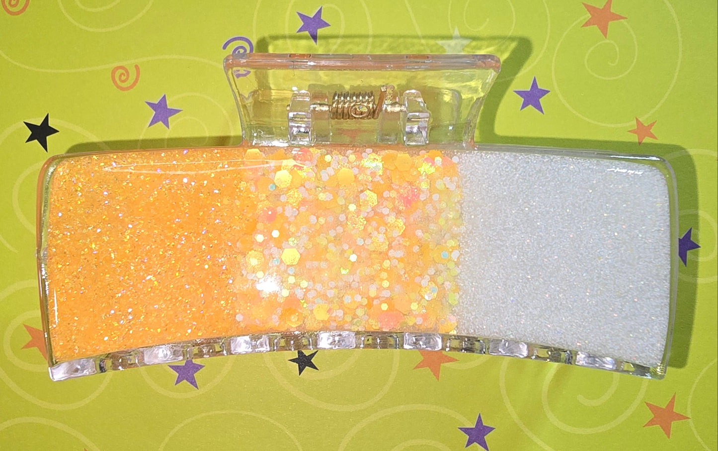 Halloween 4" Glitz Clips