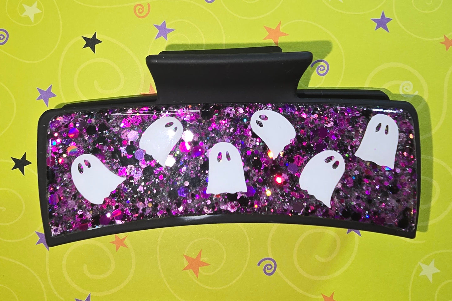 Halloween 4" Glitz Clips