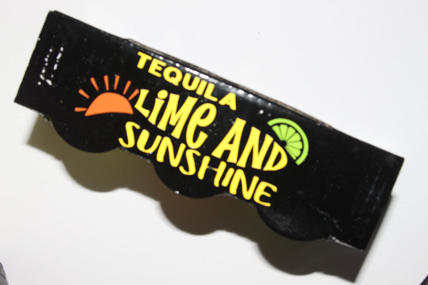 Tequila Lime Black Shot Glass Set