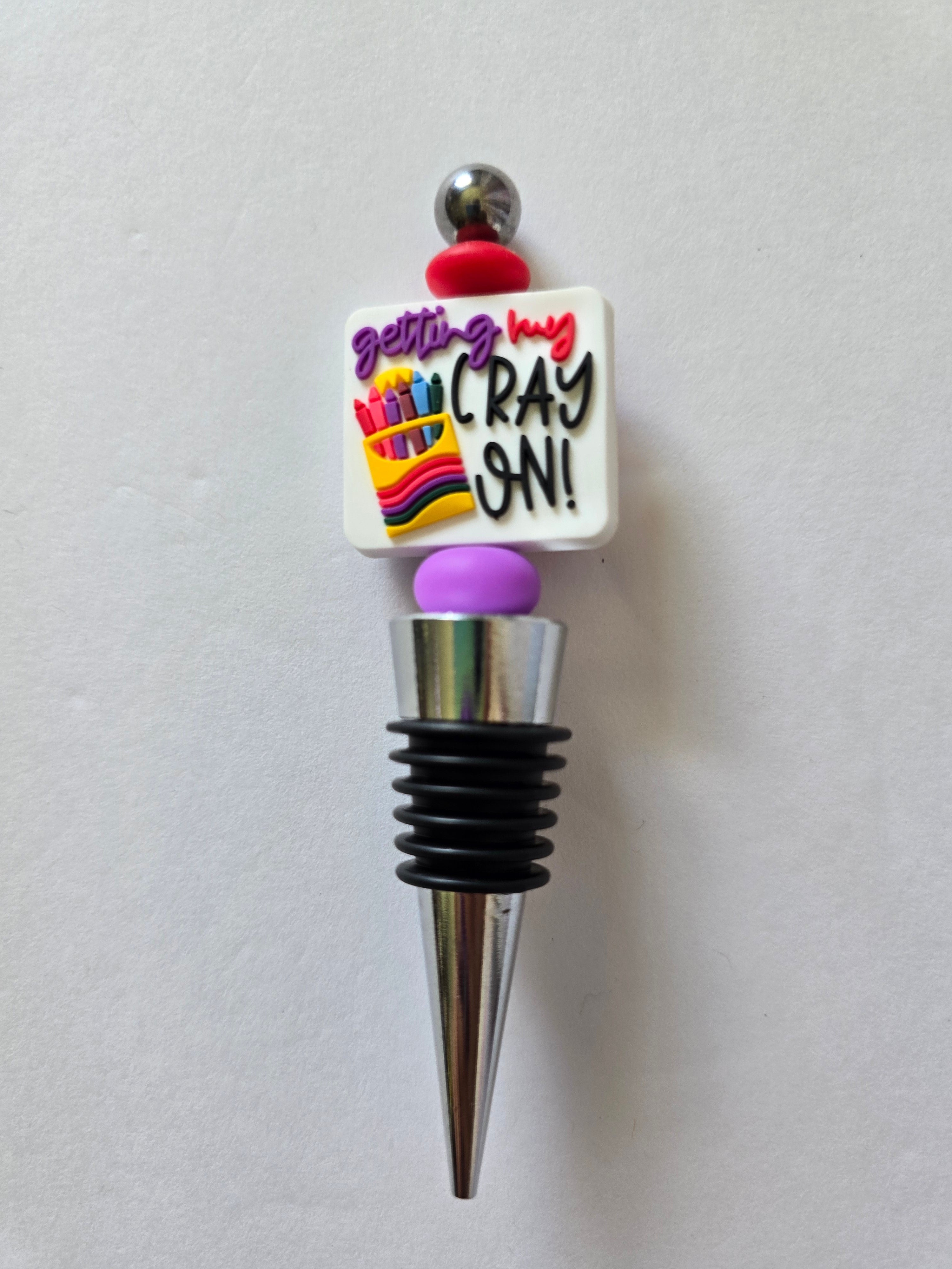 Beaded Wine Stoppers