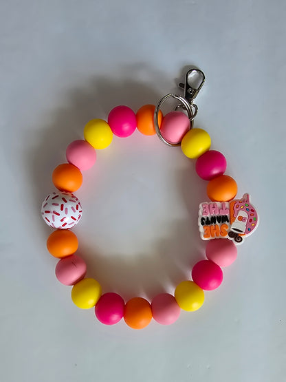 Beaded Wristlet