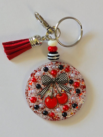 3D Beaded Keychains