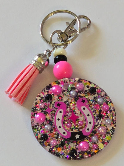 3D Beaded Keychains