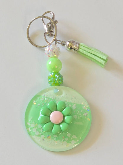 3D Beaded Keychains