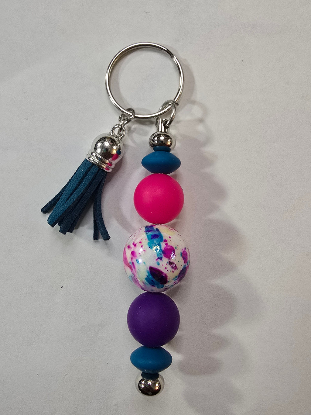 Beaded Bar Keychains