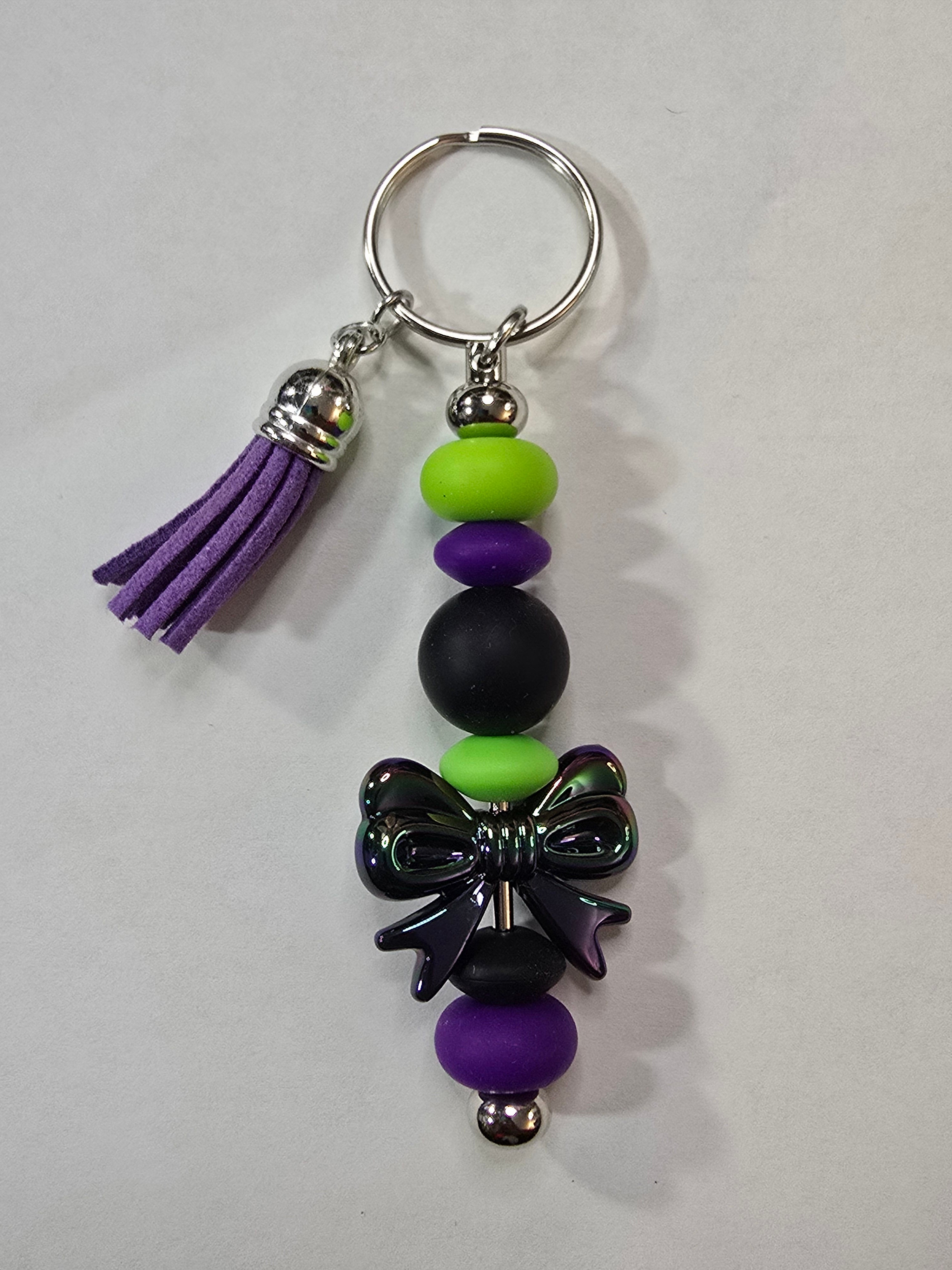 Beaded Bar Keychains