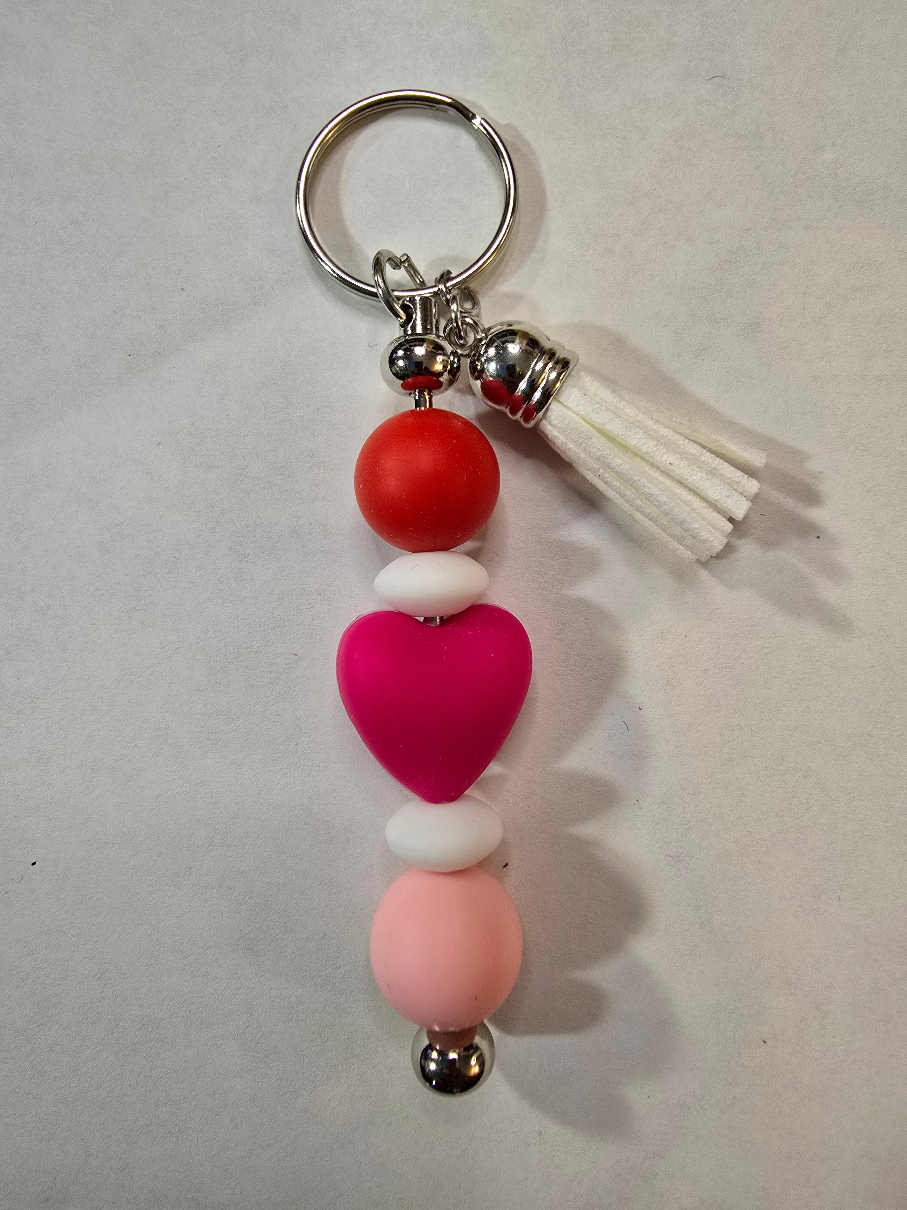 Beaded Bar Keychains