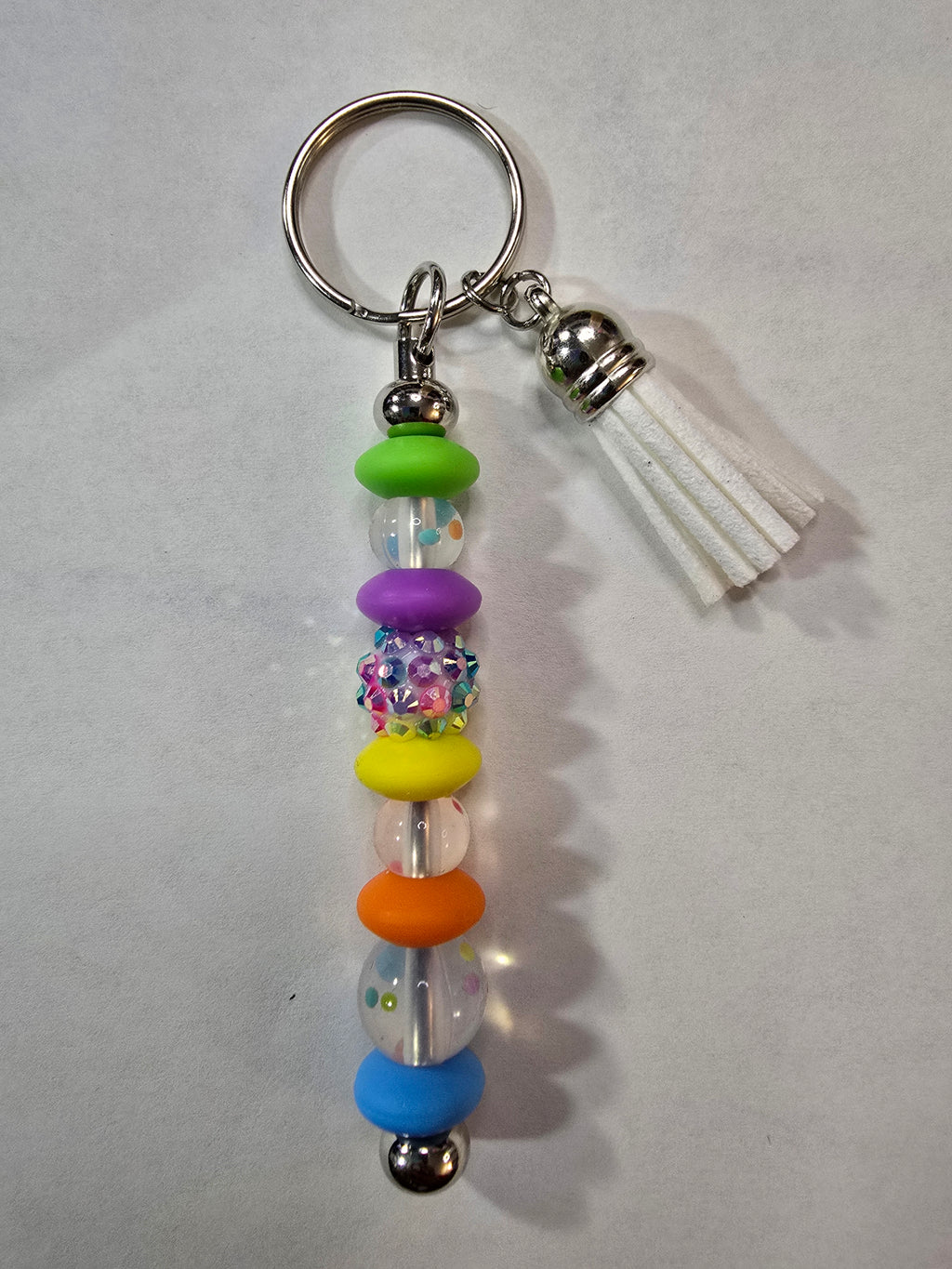 Beaded Bar Keychains
