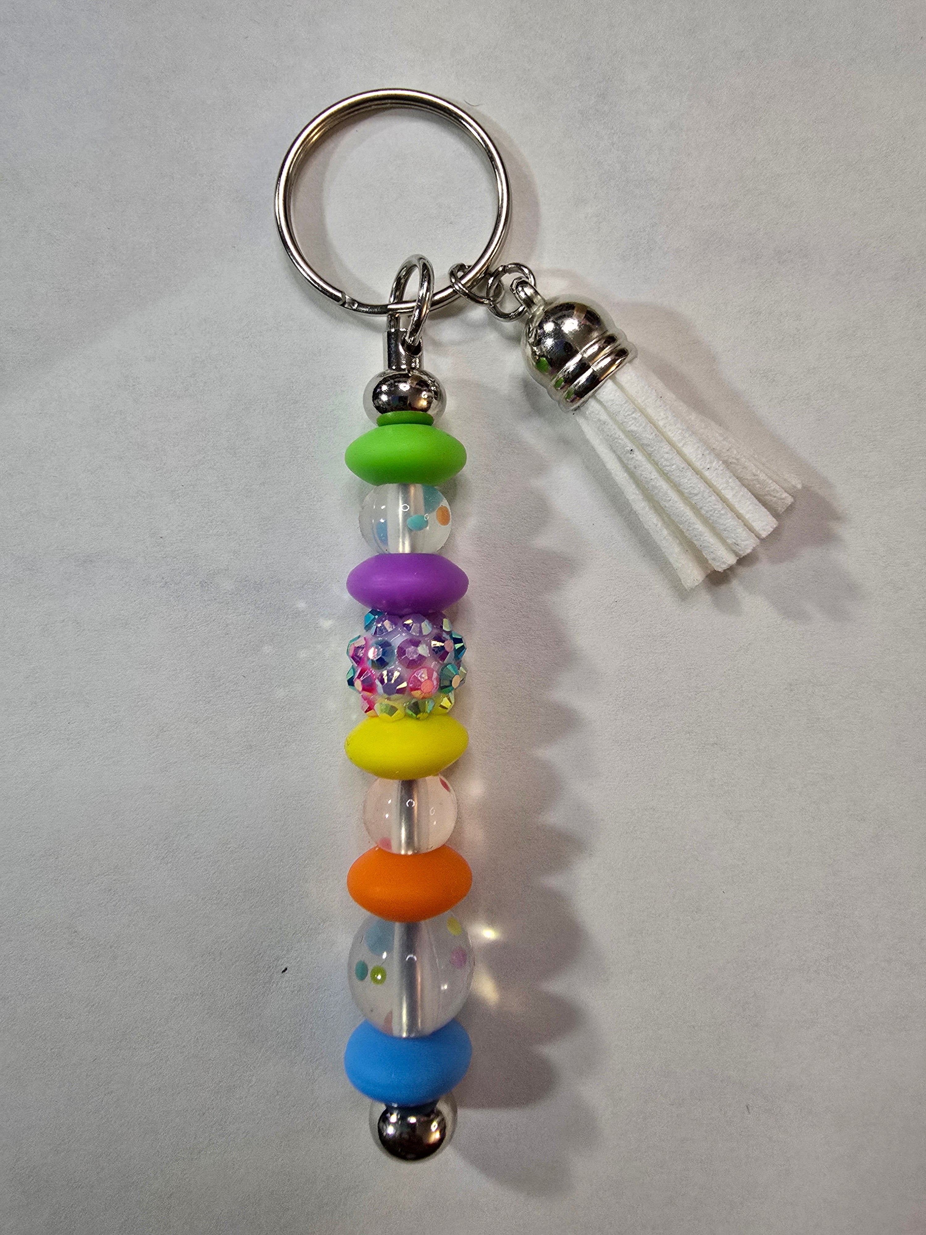 Beaded Bar Keychains