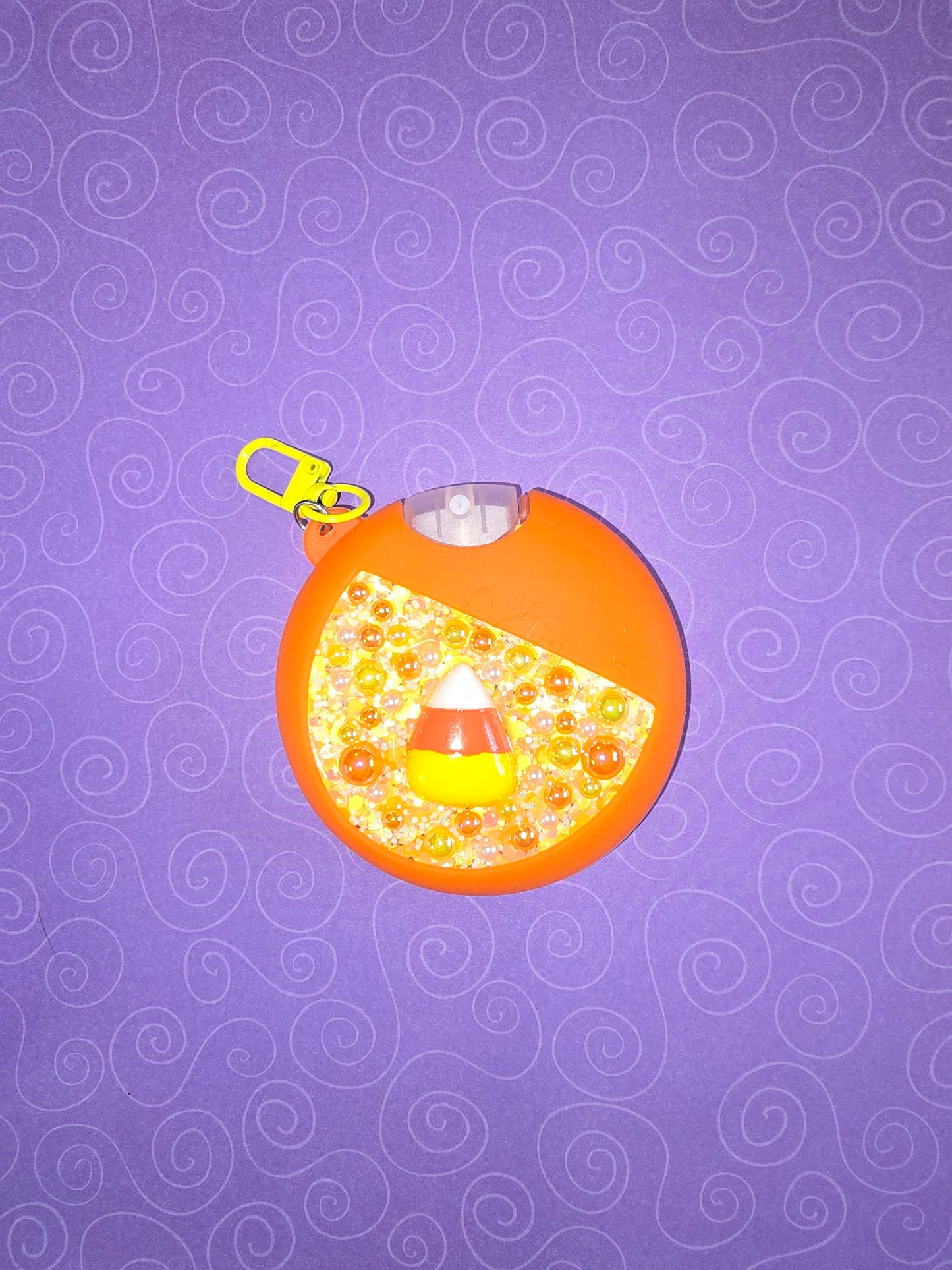 Halloween Round Bling Bottle
