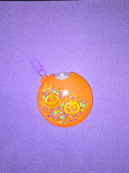 Halloween Round Bling Bottle