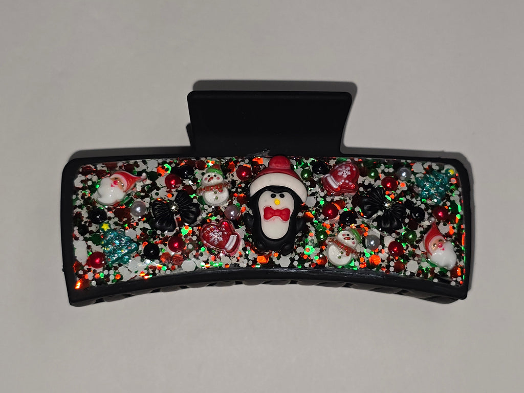 Holiday Glitz Clips