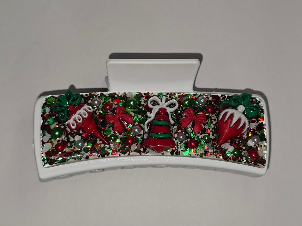 Holiday Glitz Clips