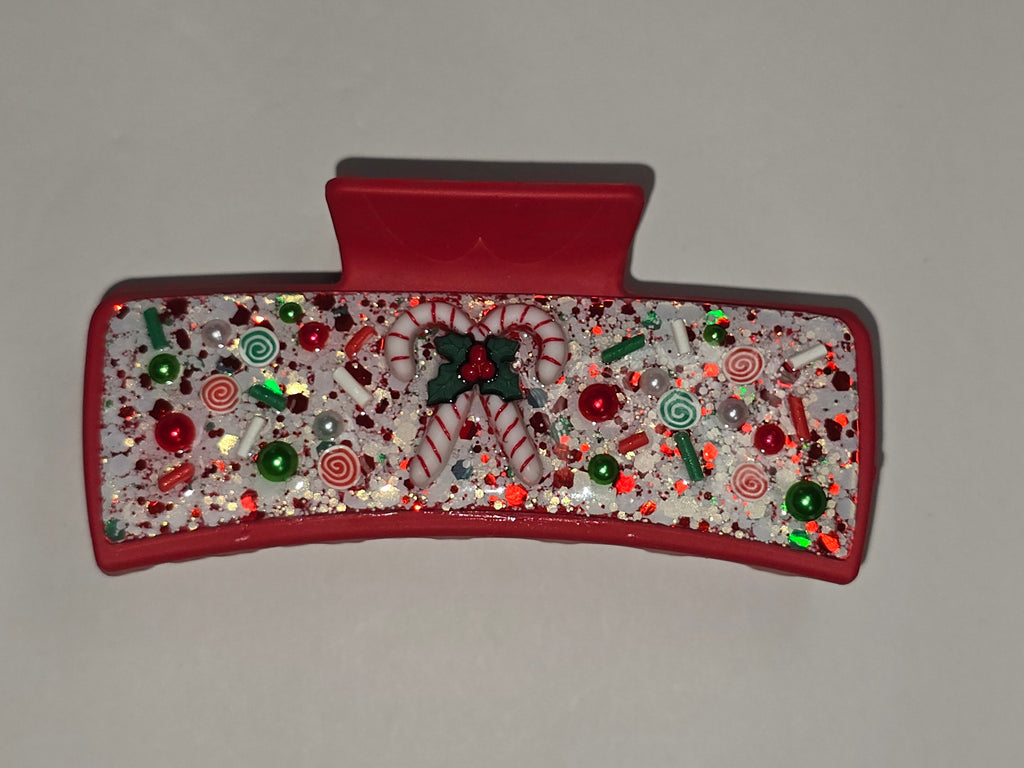 Holiday Glitz Clips