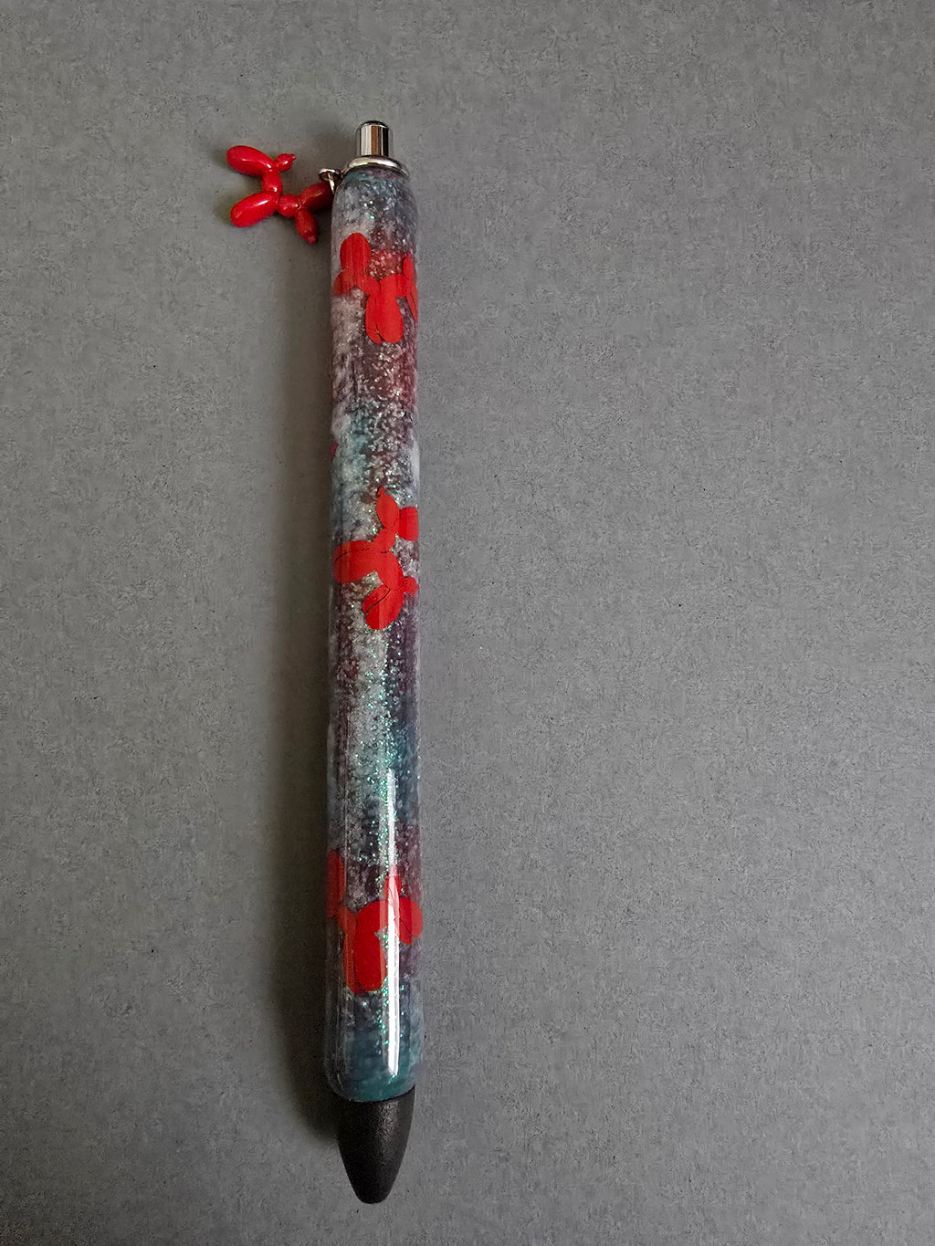 Glitter Charm Pens
