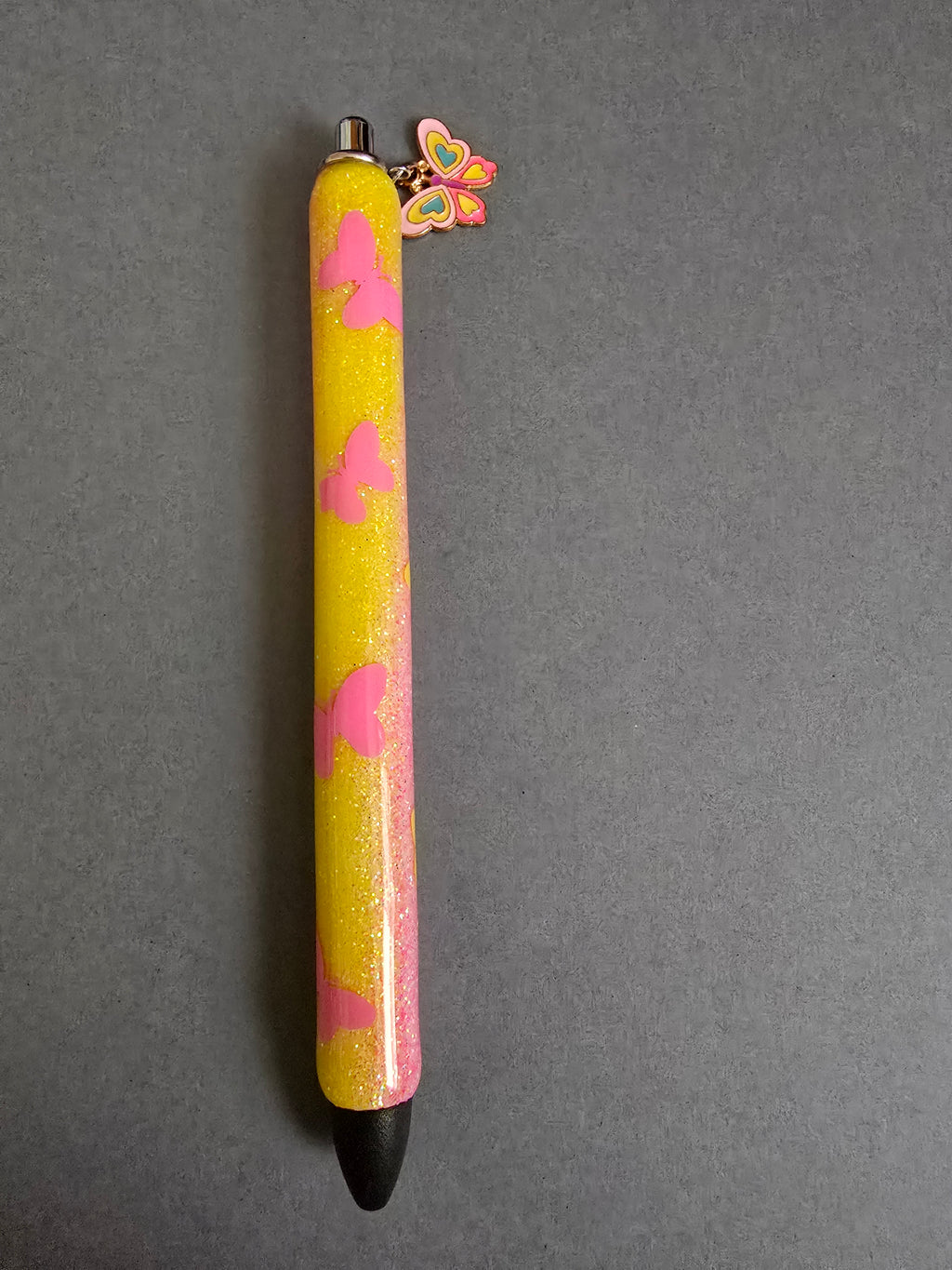 Glitter Charm Pens