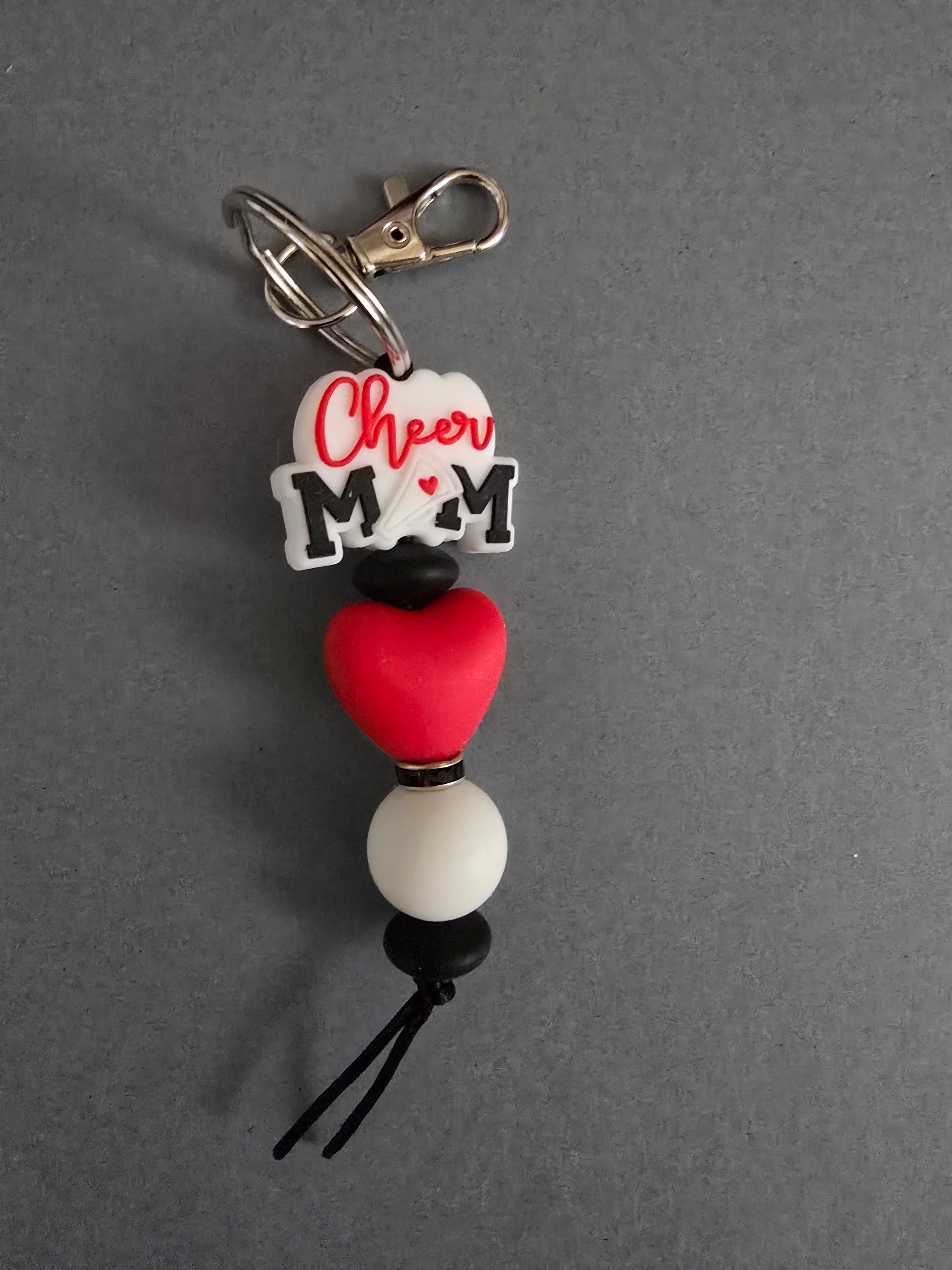 Beaded Cord Keychains