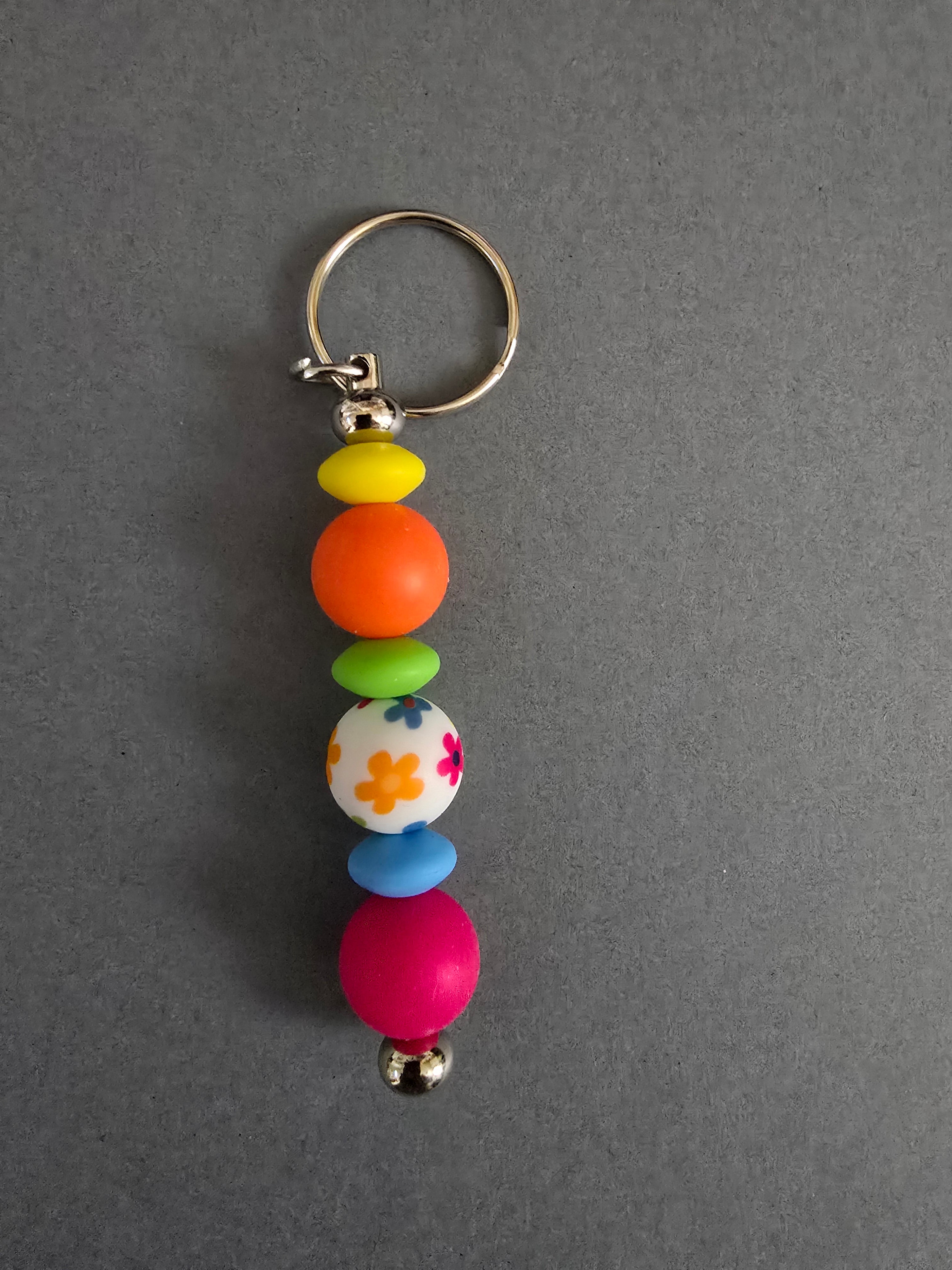 Beaded Bar Keychains