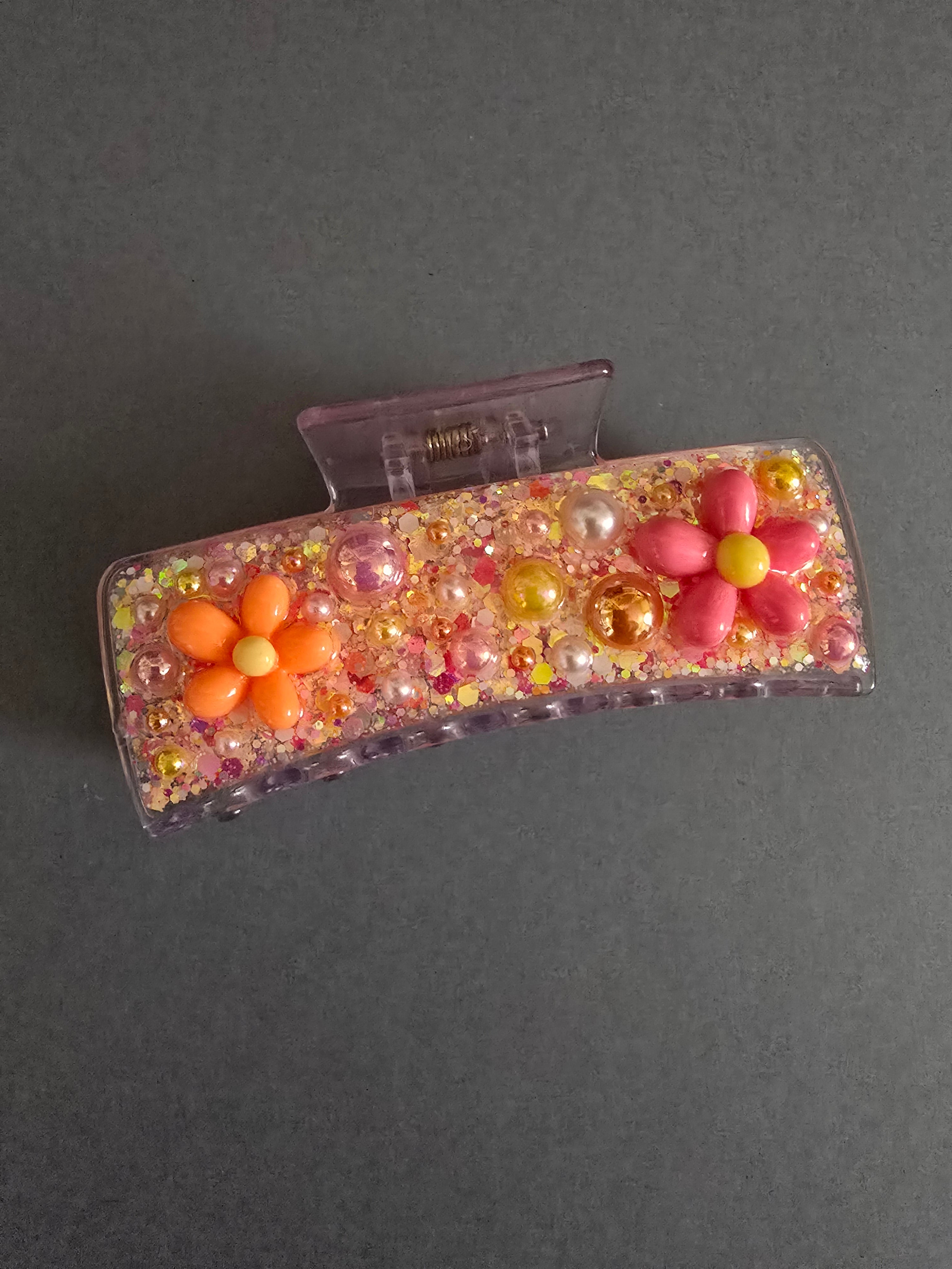 4" 3D Glitz Clips
