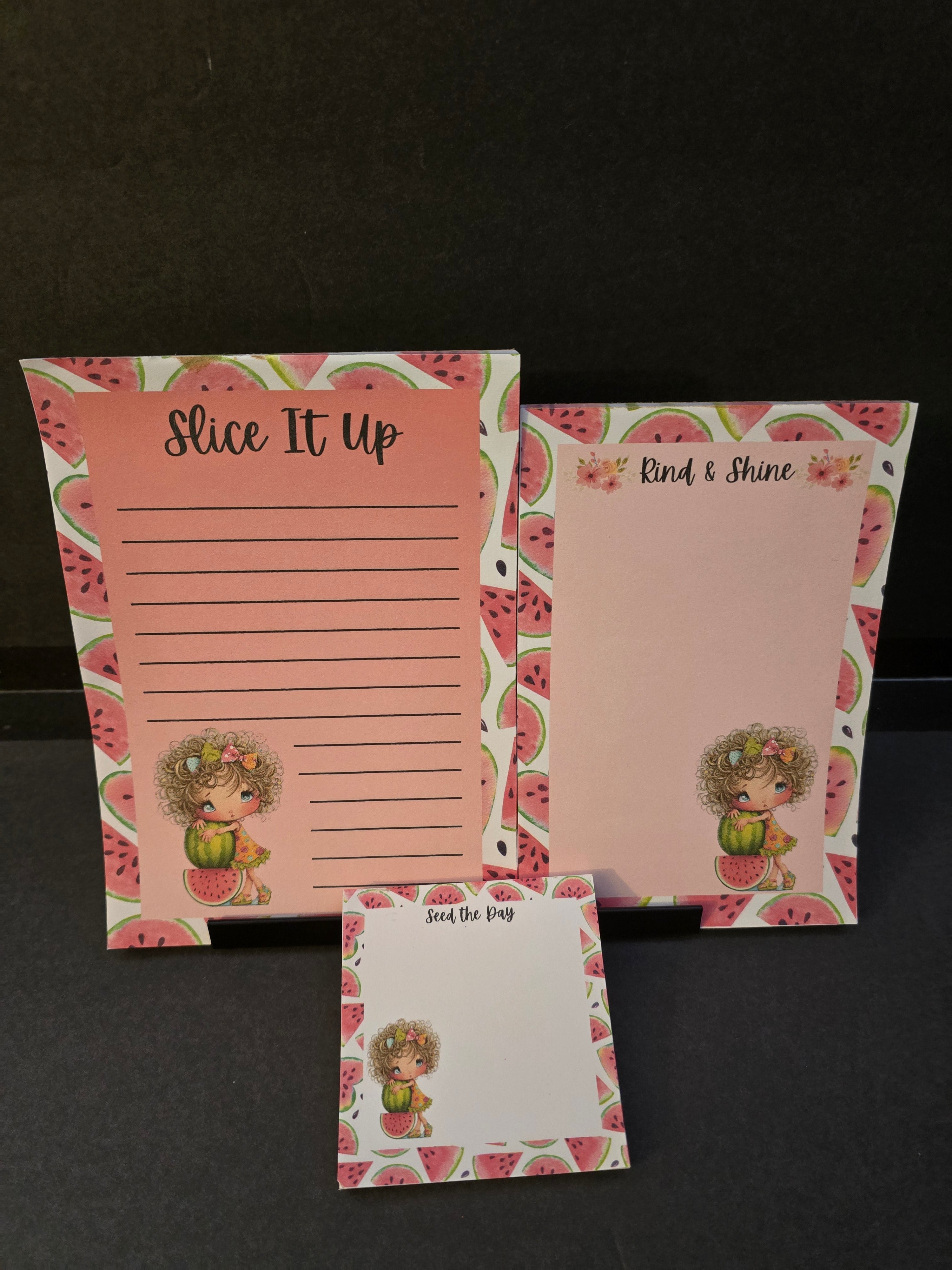 Watermelon Girls Notepad Bundle