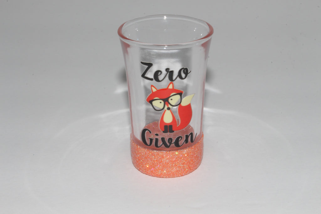 Glittered Shot Glasses