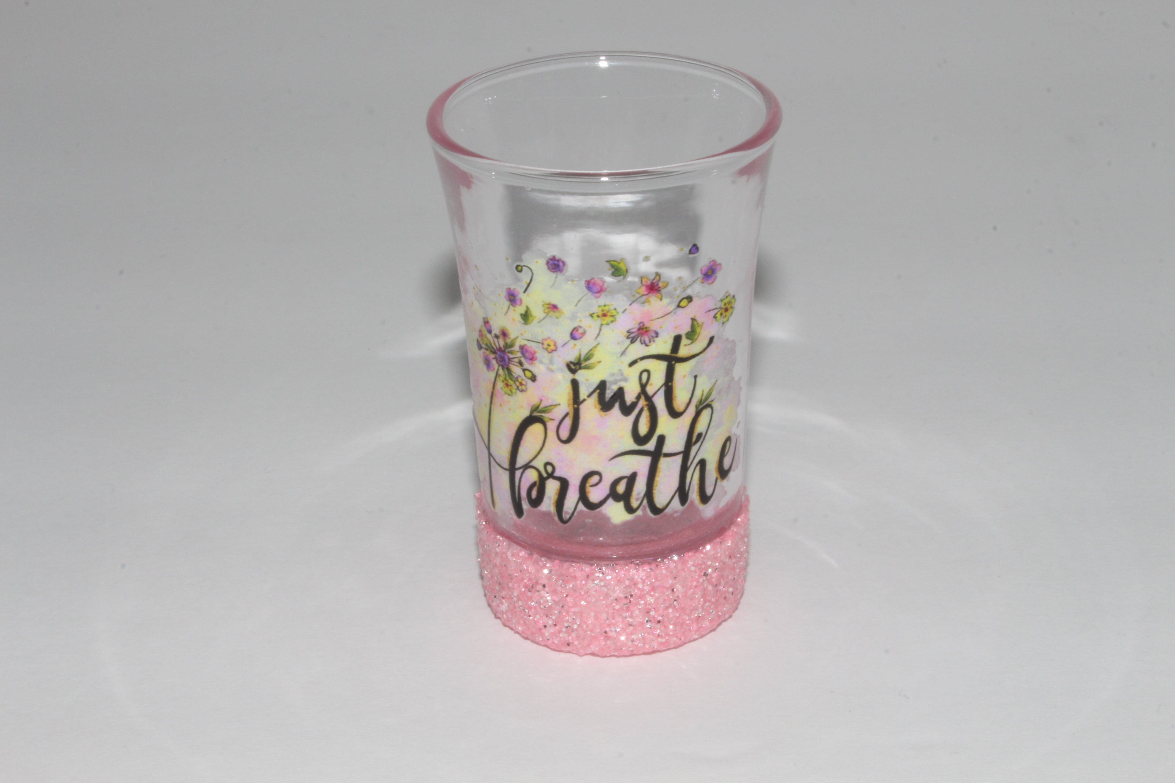 Glittered Shot Glasses