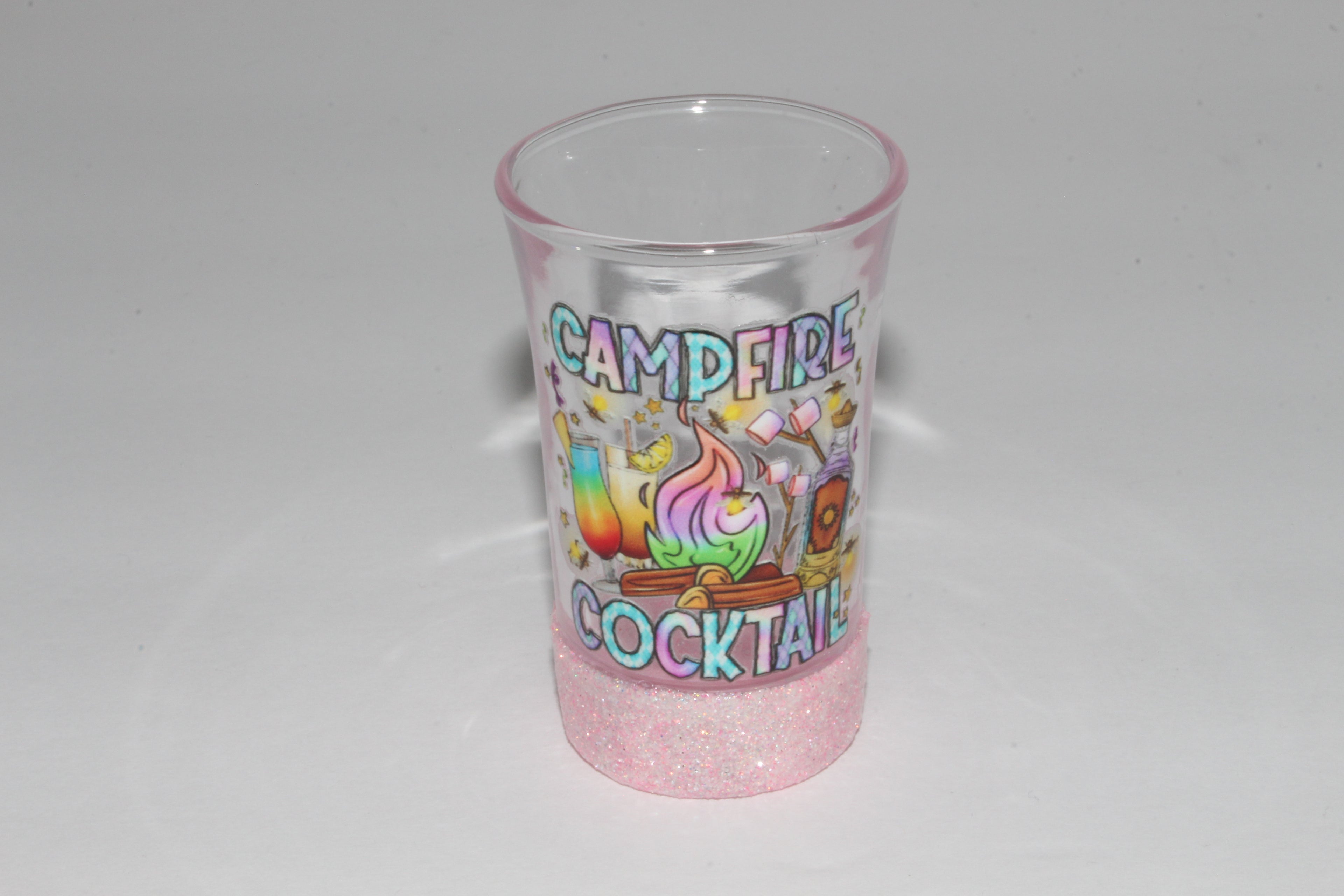 Glittered Shot Glasses