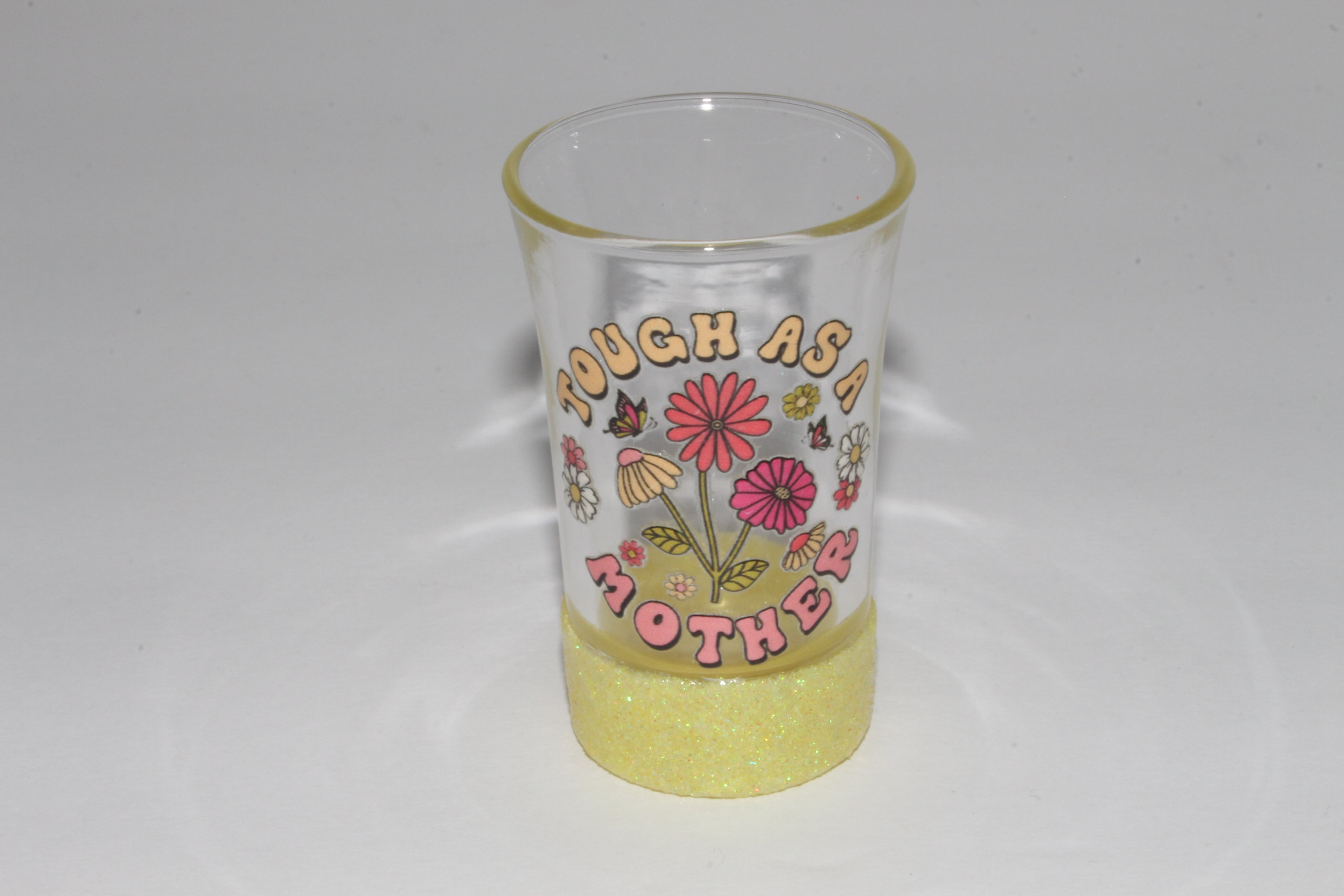 Glittered Shot Glasses