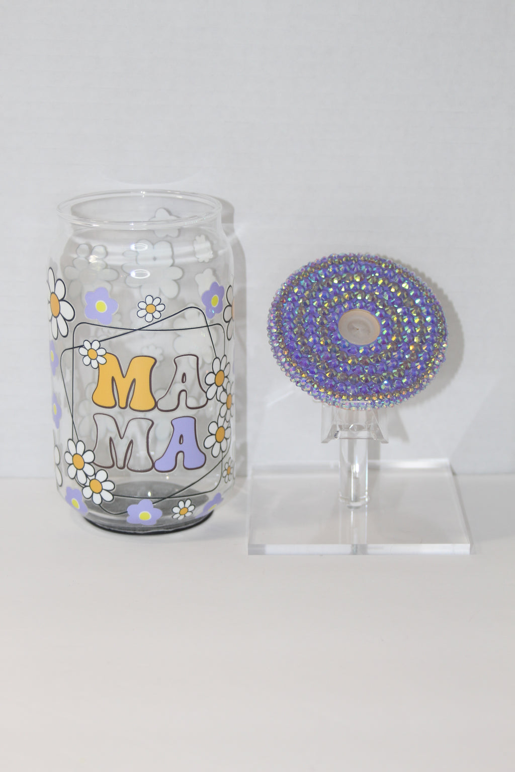 16 oz Can Glass Cup