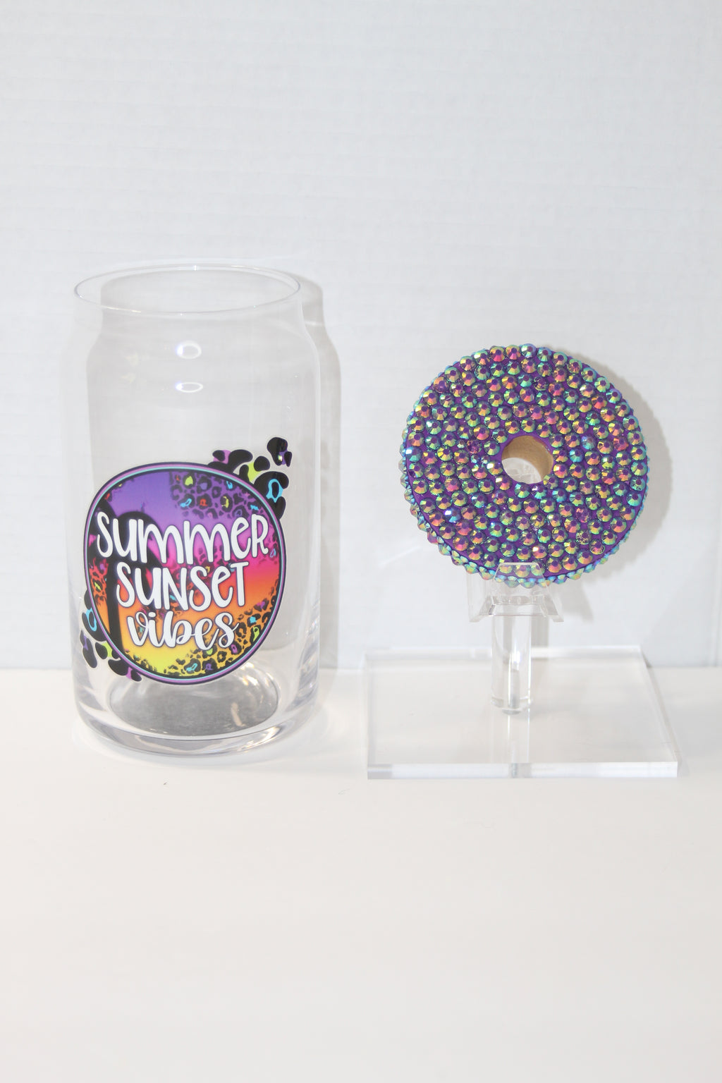 16 oz Can Glass Cup
