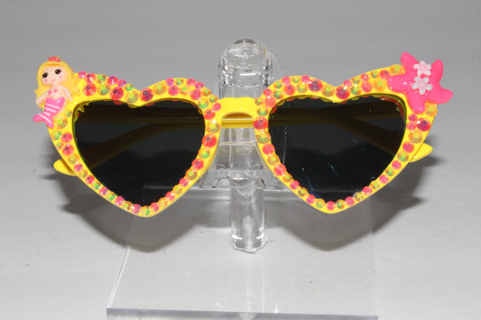 Yellow Mermaid Girls Sunnies