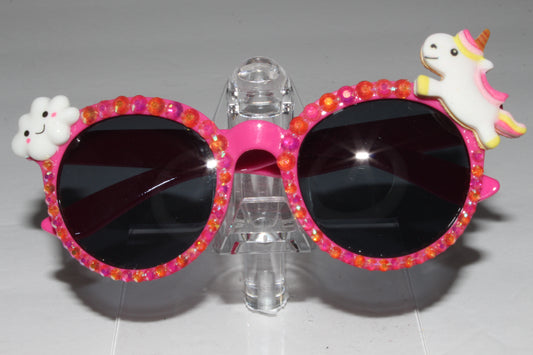 Pink Unicorn Girls Sunnies