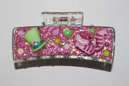 4" 3D Alice Glitz Clip