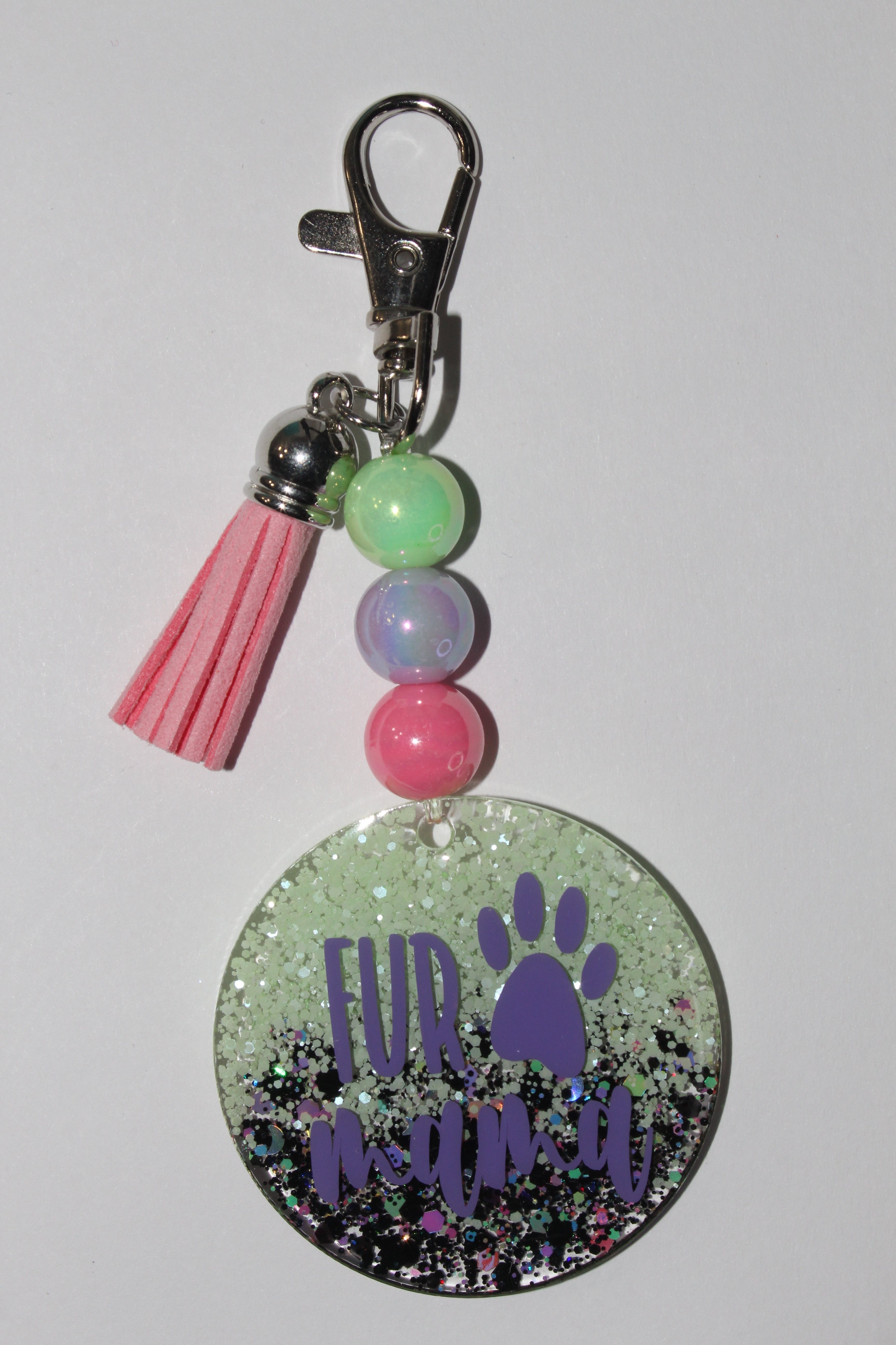 2" Fur Mama Keychain