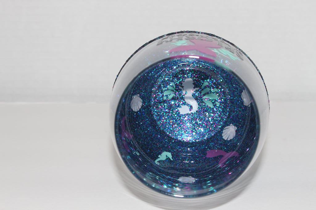 Splashy & Sassy Wine Glass